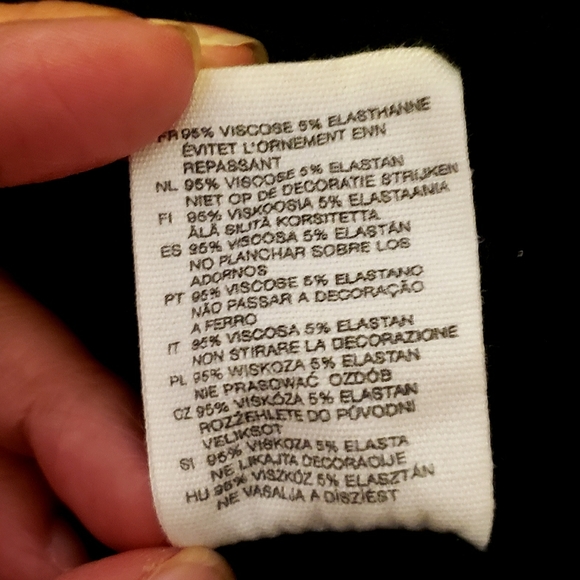 H&M beaded lace applique tank top, Medium - Picture 9 of 10